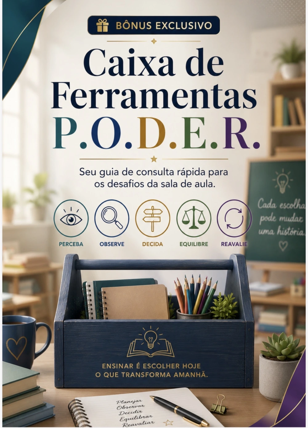 Capa oficial da Caixa de Ferramentas P.O.D.E.R.